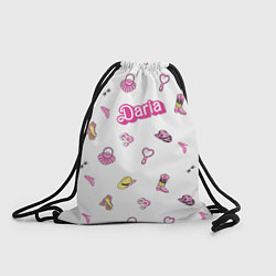 Рюкзак-мешок Дарья - в стиле барби: аксессуары паттерн, цвет: 3D-принт