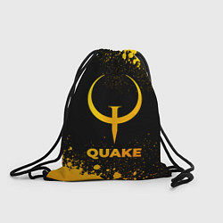 Мешок для обуви Quake - gold gradient