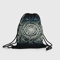 Рюкзак-мешок Орнамент и руны скандинавских викингов, цвет: 3D-принт
