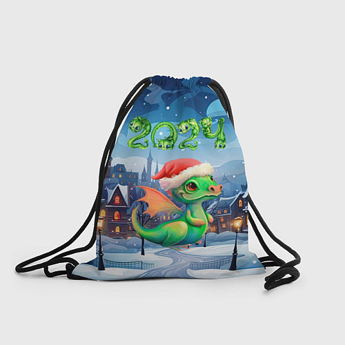 Мешок для обуви Милый дракончик 2024 / 3D-принт – фото 1