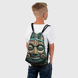 Рюкзак-мешок Орнамент в стиле индейцев майя, цвет: 3D-принт — фото 2