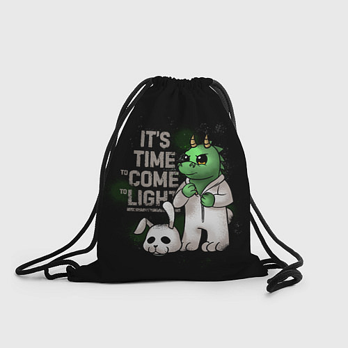 Мешок для обуви Время пришло - 2024 / 3D-принт – фото 1