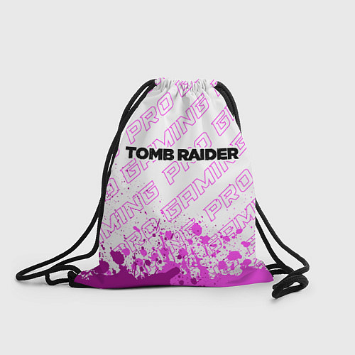Мешок для обуви Tomb Raider pro gaming посередине / 3D-принт – фото 1