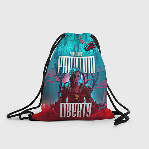 Мешок для обуви Cyberpunk 2077 Phantom Liberty / 3D-принт – фото 1