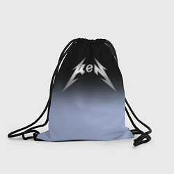 Рюкзак-мешок Кен - стиль металлики: градиент, цвет: 3D-принт