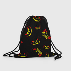 Рюкзак-мешок Злобные тыквы, цвет: 3D-принт