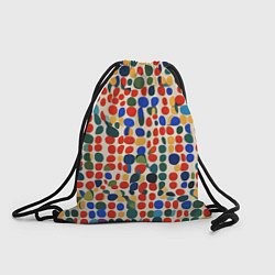 Рюкзак-мешок Цветные зёрна, цвет: 3D-принт