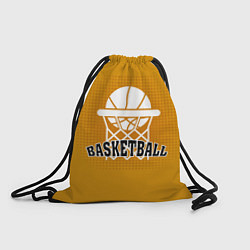 Рюкзак-мешок Basketball - кольцо и мяч, цвет: 3D-принт