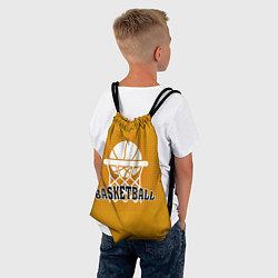 Рюкзак-мешок Basketball - кольцо и мяч, цвет: 3D-принт — фото 2