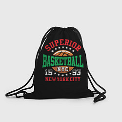 Рюкзак-мешок Superior basketball, цвет: 3D-принт