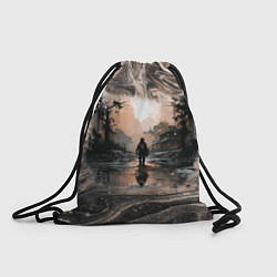 Рюкзак-мешок Охотник в сумерках, цвет: 3D-принт