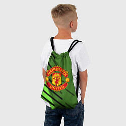 Рюкзак-мешок ФК Манчестер Юнайтед спорт, цвет: 3D-принт — фото 2