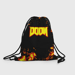 Рюкзак-мешок Doom огненный марс, цвет: 3D-принт