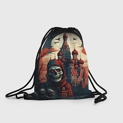 Рюкзак-мешок Москва на хэллоуин, цвет: 3D-принт