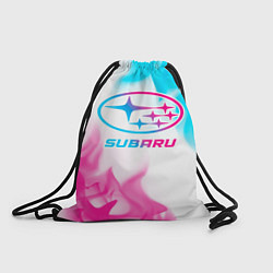 Мешок для обуви Subaru neon gradient style