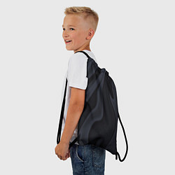 Рюкзак-мешок Тёмно-серый дымчатый, цвет: 3D-принт — фото 2