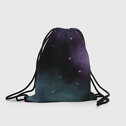 Рюкзак-мешок Космос и звезды на темном фоне, цвет: 3D-принт