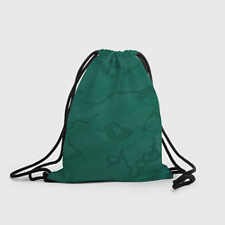 Рюкзак-мешок Серо-зеленые разводы, цвет: 3D-принт