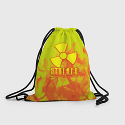 Рюкзак-мешок Stalker yellow flame, цвет: 3D-принт