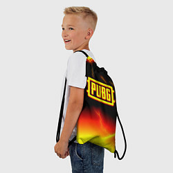 Рюкзак-мешок PUBG огненный шторм из молний, цвет: 3D-принт — фото 2