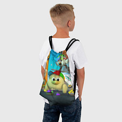 Рюкзак-мешок Маленький Мальчик Чикен Ган, цвет: 3D-принт — фото 2