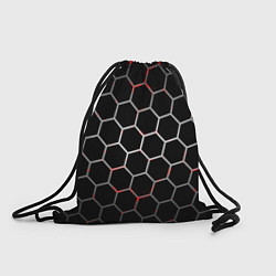 Рюкзак-мешок Шестиугольник пчелиный улей, цвет: 3D-принт