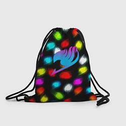 Мешок для обуви Fairy Tail неоновые лого