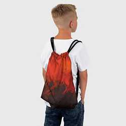 Рюкзак-мешок Лава и сажа, цвет: 3D-принт — фото 2