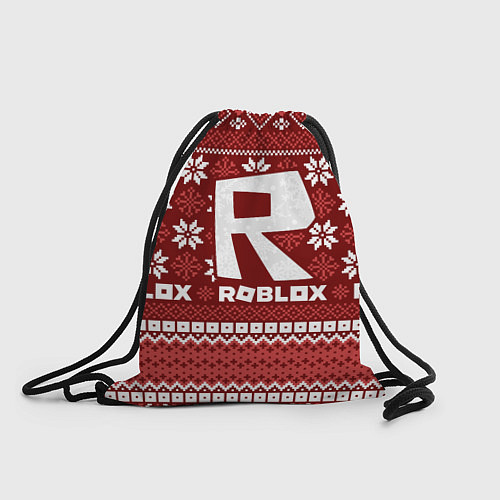 Мешок для обуви Roblox christmas sweater / 3D-принт – фото 1