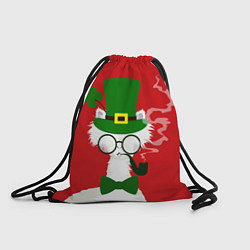 Мешок для обуви Лама - альпака в день Патрика