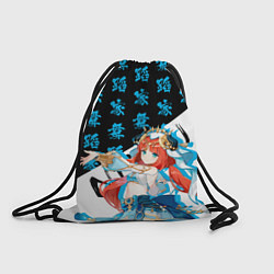 Рюкзак-мешок Нилу - Геншин Импакт, цвет: 3D-принт