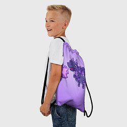 Рюкзак-мешок Милый огнедышащий дракончик, цвет: 3D-принт — фото 2
