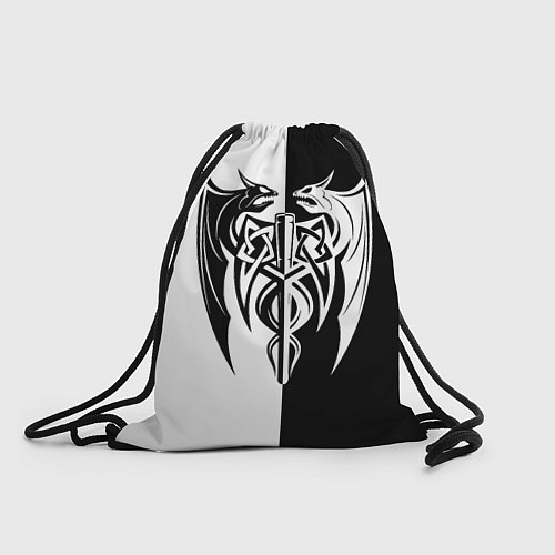 Мешок для обуви Демоны - кельтика / 3D-принт – фото 1