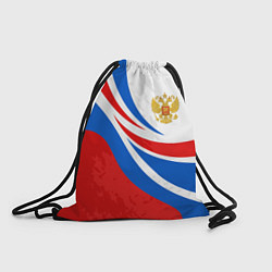 Рюкзак-мешок Россия - спортивная униформа, цвет: 3D-принт