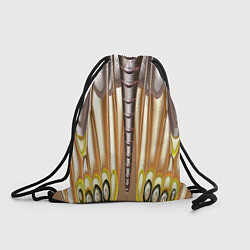 Рюкзак-мешок Абстрактный рисунок по мотивам крыла бабочки, цвет: 3D-принт