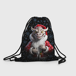 Рюкзак-мешок Santa dragon, цвет: 3D-принт