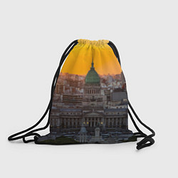 Рюкзак-мешок Буэнос-Айрес, цвет: 3D-принт
