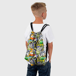 Рюкзак-мешок Sport is my life, цвет: 3D-принт — фото 2