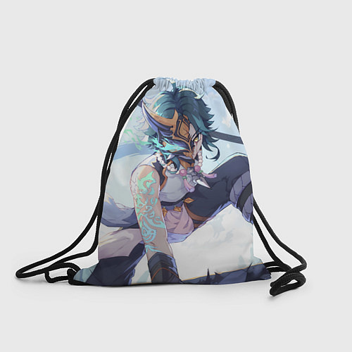 Мешок для обуви Genshin Impact Сяо Xiao Mask / 3D-принт – фото 1