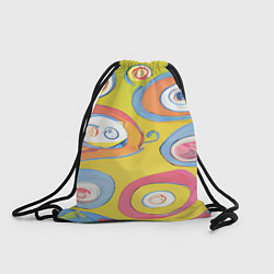 Рюкзак-мешок Хиппи арт, цвет: 3D-принт