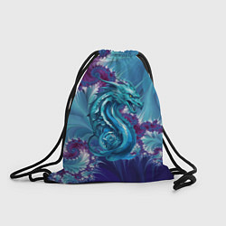 Рюкзак-мешок Dragon - irezumi - ai art, цвет: 3D-принт
