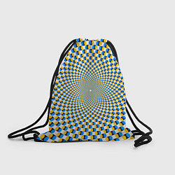 Рюкзак-мешок Оптическая иллюзия арт, цвет: 3D-принт