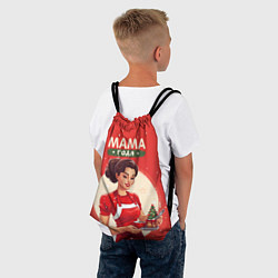 Рюкзак-мешок Мамуля года самая лучшая, цвет: 3D-принт — фото 2