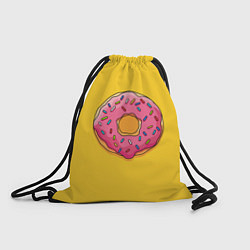 Рюкзак-мешок Пончик Гомера, цвет: 3D-принт