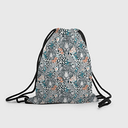 Рюкзак-мешок Дикий тропический ягуар, цвет: 3D-принт