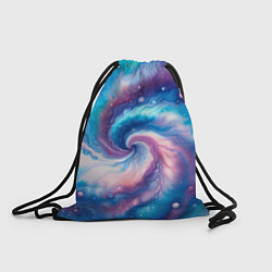 Рюкзак-мешок Галактический тай-дай, цвет: 3D-принт
