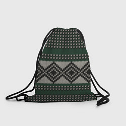 Рюкзак-мешок Свитер Вовы Адидаса, цвет: 3D-принт