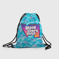 Рюкзак-мешок GTA 6 басейн, цвет: 3D-принт