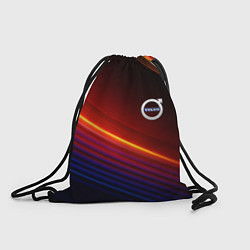 Рюкзак-мешок Volvo neon gradient auto, цвет: 3D-принт