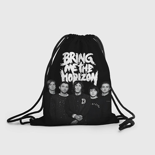 Мешок для обуви Bring me the horizon - group / 3D-принт – фото 1